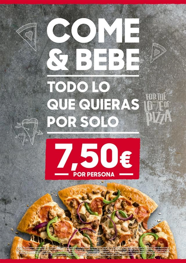 Come y Bebe sin límites por 7,50€