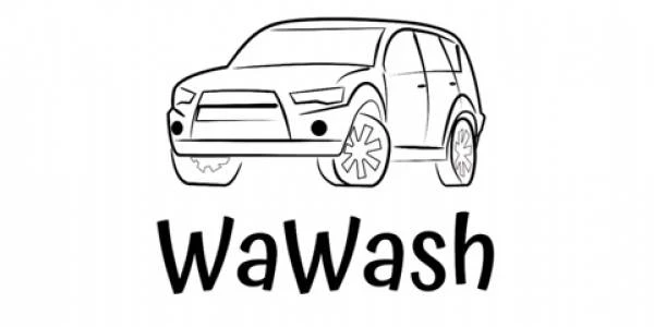 logo WAWASH Lavado de Coches