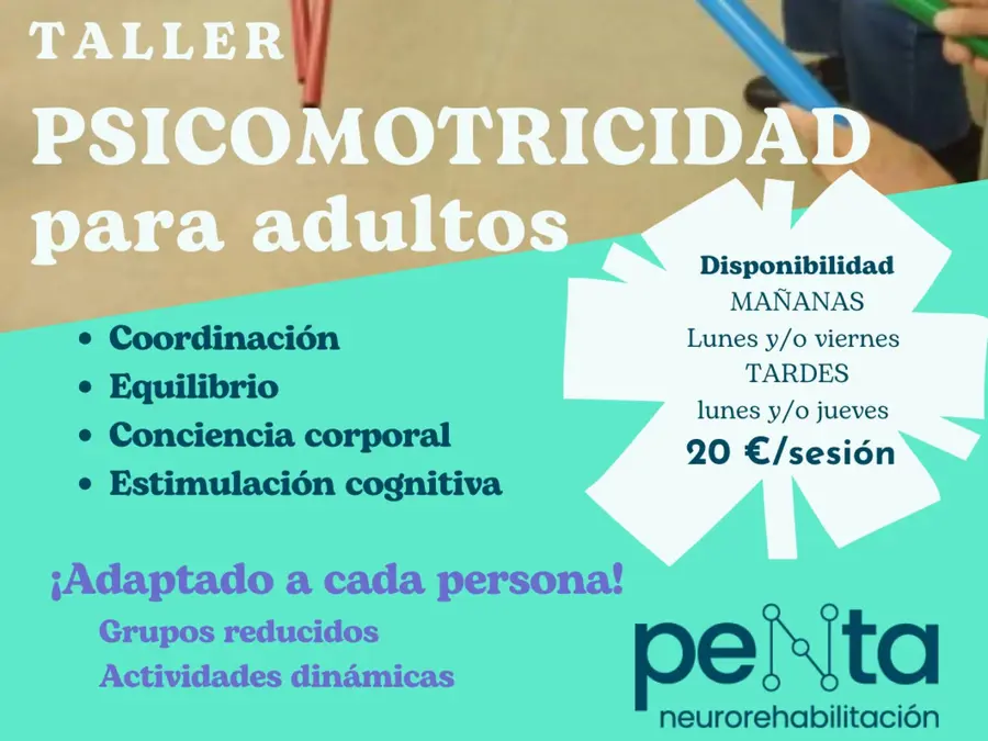 Taller de Psicomotricidad para adultos 
