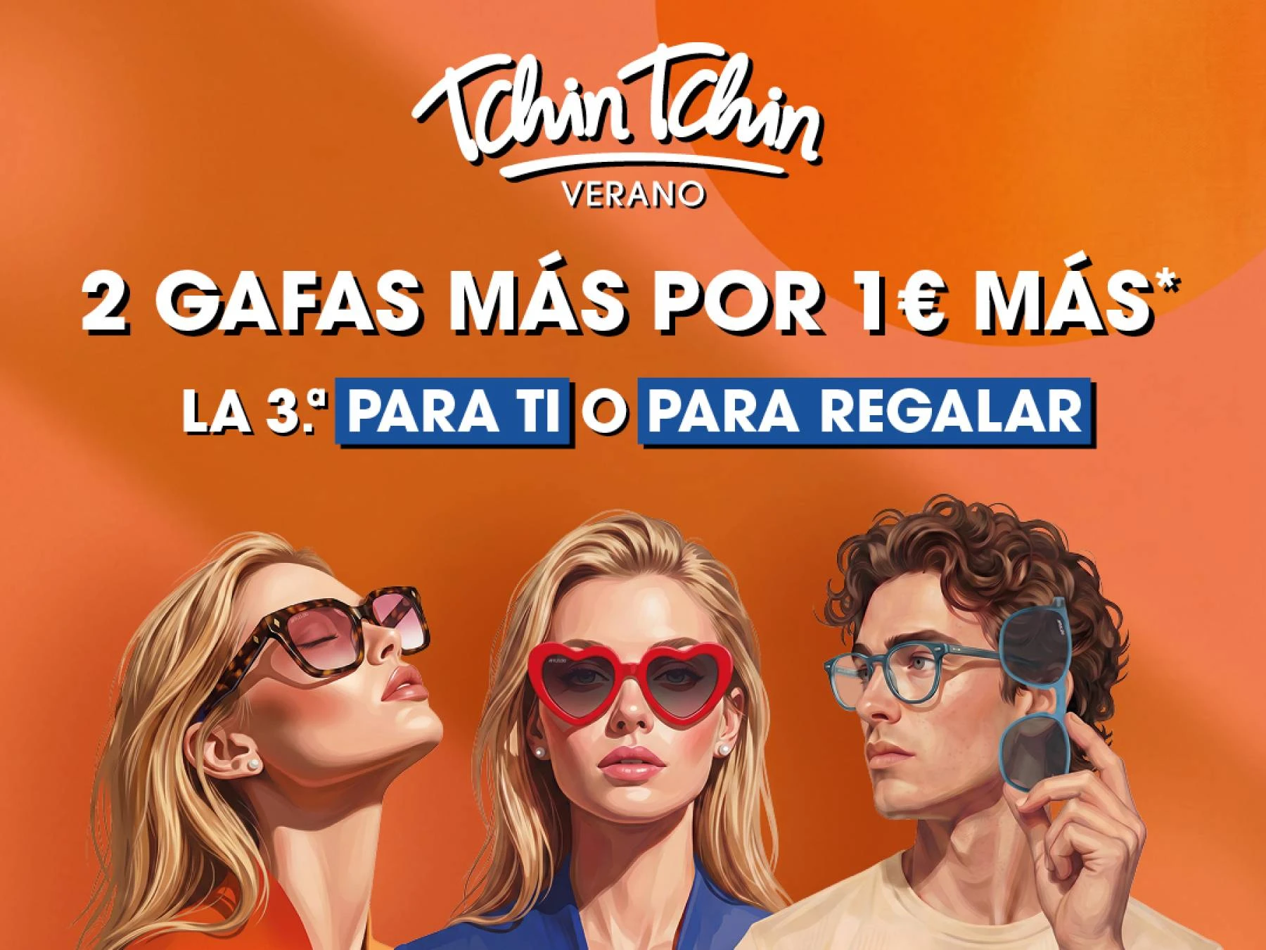 2 GAFAS POR 1€ MAS*