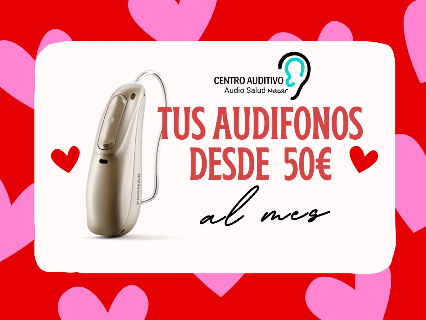 Audiometría completa gratuita