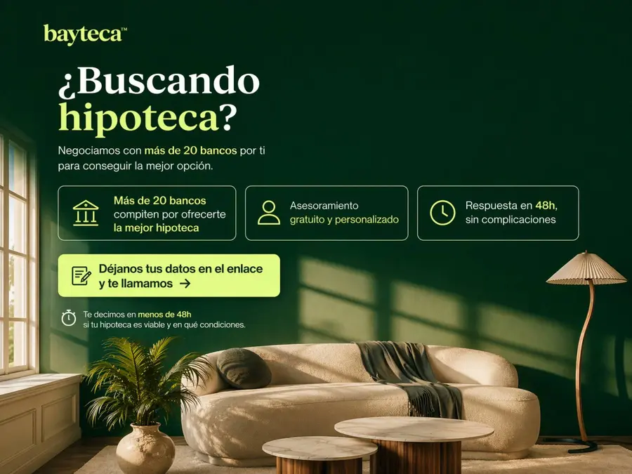 La mejor hipoteca con Bayteca