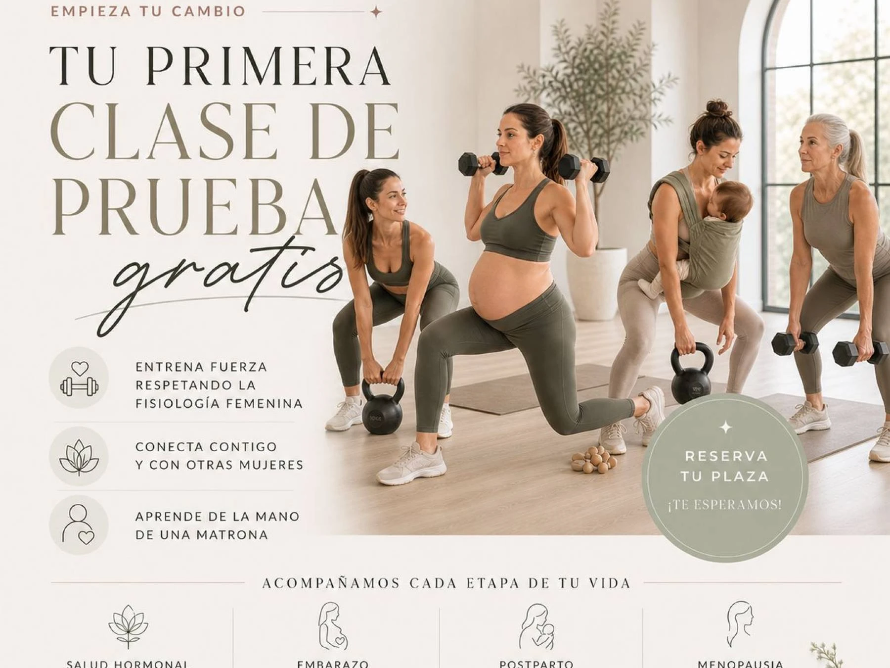 Clase de prueba gratis