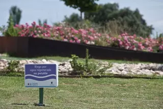 El 80% de las zonas verdes de Villanueva de la Cañada, se regarán este año con agua regenerada