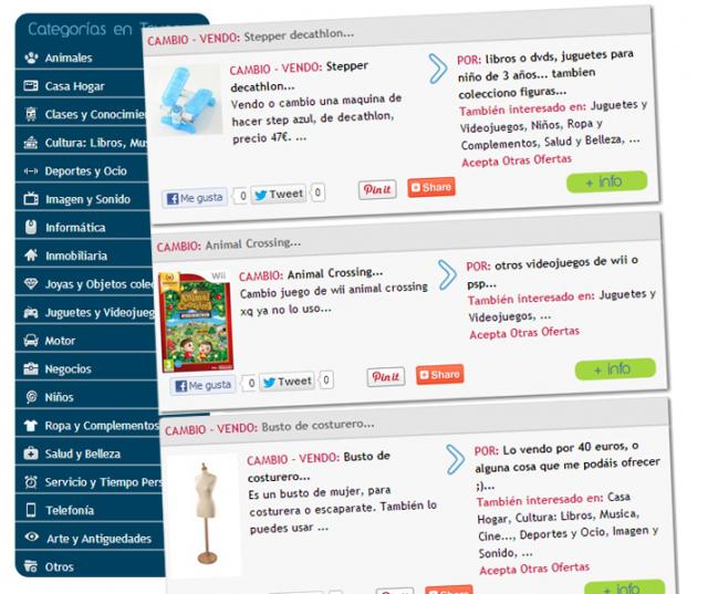 
                                                    InfoVillanueva.com inaugura la sección Trueque, para fomentar el intercambio entre vecinos