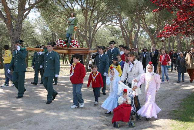 Villanueva  de la Cañada celebra San Isidro con una romería