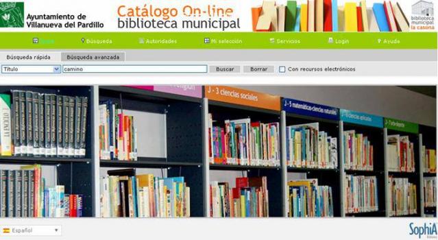 La biblioteca de Villanueva del Pardillo pone en marcha el nuevo sistema de consultas On-line