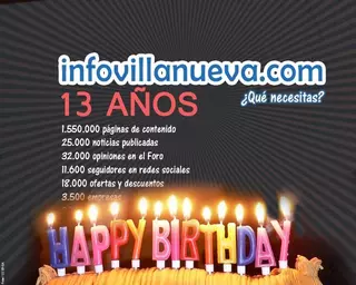 InfoVillanueva.com cumple 13 años