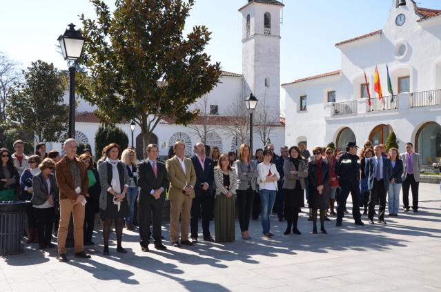 Concentración silenciosa en la Plaza de España en recuerdo de las Víctimas del Terrorismo