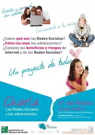 Charla informativa para padres sobre las redes sociales y los adolescentes