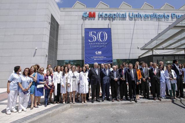 El Hospital Puerta de Hierro celebra su 50 Aniversario con pacientes y personal sanitario