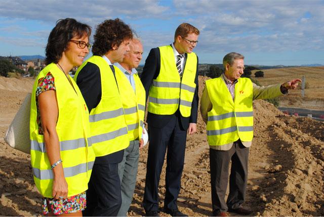 Inician las obras del sector comercial en Villanueva del Pardillo