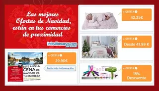 Descubre las Ofertas y Descuentos de Navidad del comercio de Villanueva