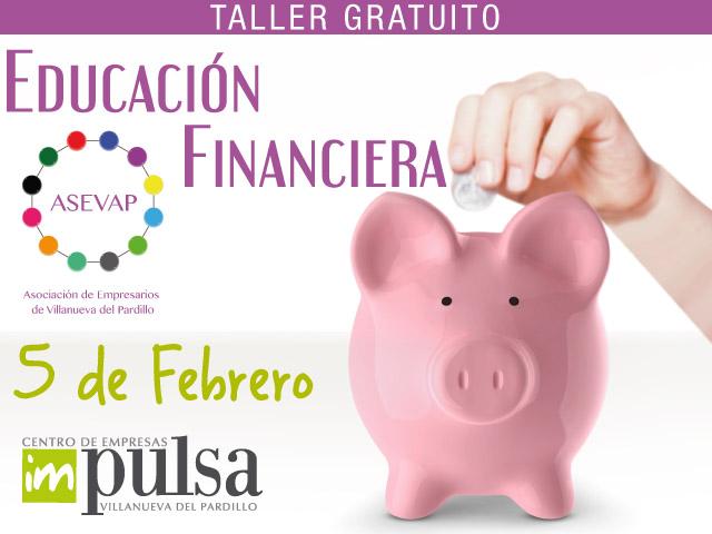 ASEVAP organiza un taller gratuito de educación financiera en el Centro de Empresas Impulsa de Villanueva del Pardillo