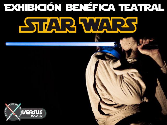 
                                                    Exhibición benéfica teatral "Star Wars" en Villanueva del Pardillo