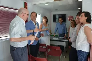 El prevenbus visita Villanueva de la Cañada