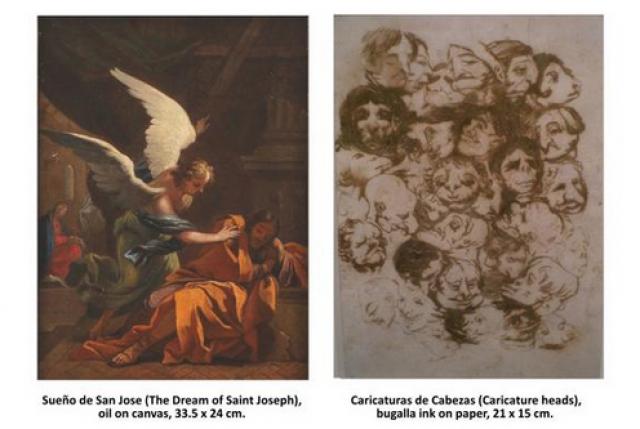 Dos obras de Goya robadas en una vivienda de Villanueva de la Cañada
