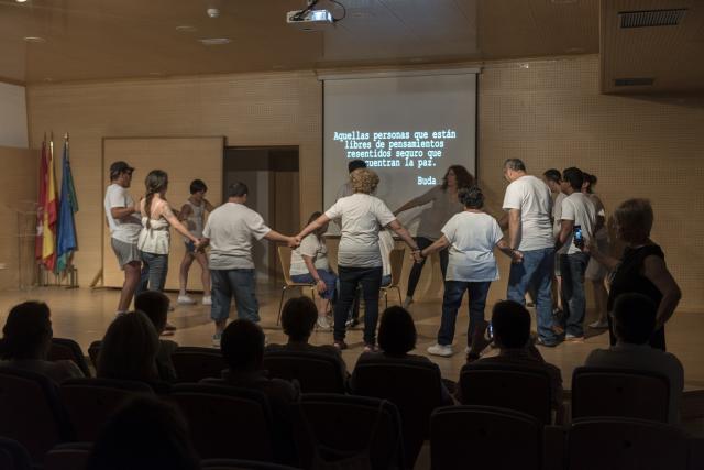 Los participantes en el Programa Municipal de Ocio  Inclusivo de Villanueva de La Cañada emocionan