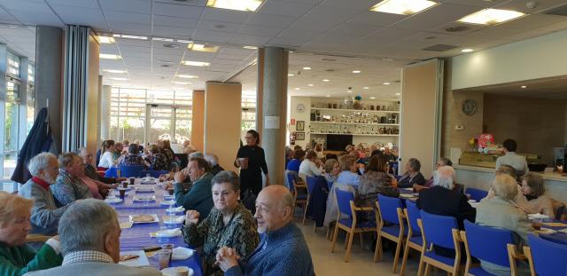 
                                                    Los mayores de Villanueva de la Cañada celebran San Marcos