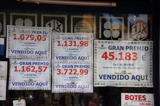 Un premio de 2ª categoría de la Bonoloto cae en Villanueva del Pardillo