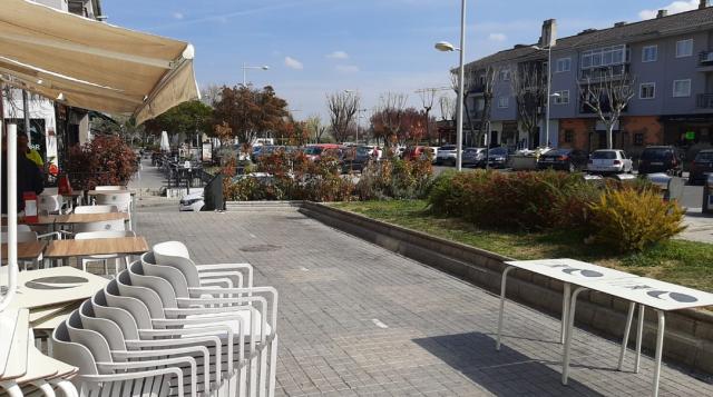 La actividad en las terrazas se podrá reanudar a partir del próximo lunes en Villanueva de la Cañada