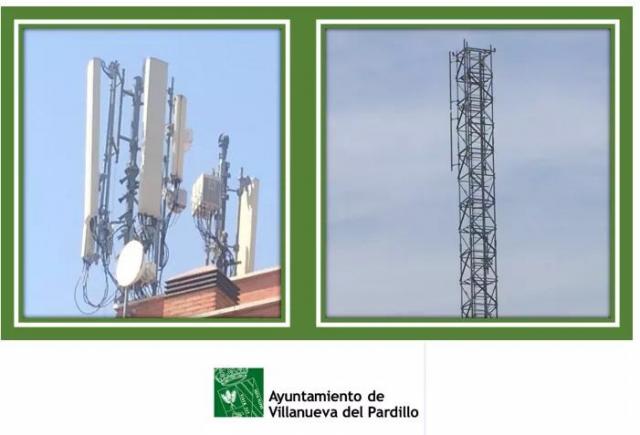 Dos nuevas torres de telefonía móvil mejorará la cobertura en Villanueva del Pardillo