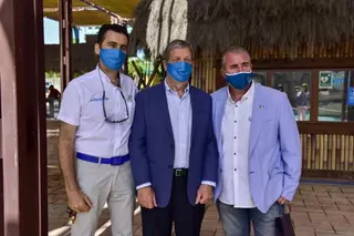 Una delegación de la Asociación Víctimas del Terrorismo visita Villanueva de la Cañada