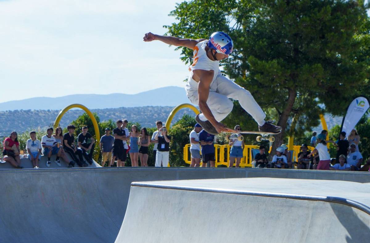 Villanueva de la Cañada reúne a los mejores skaters de España en el Circuito Nacional de Skateboarding Park 2023