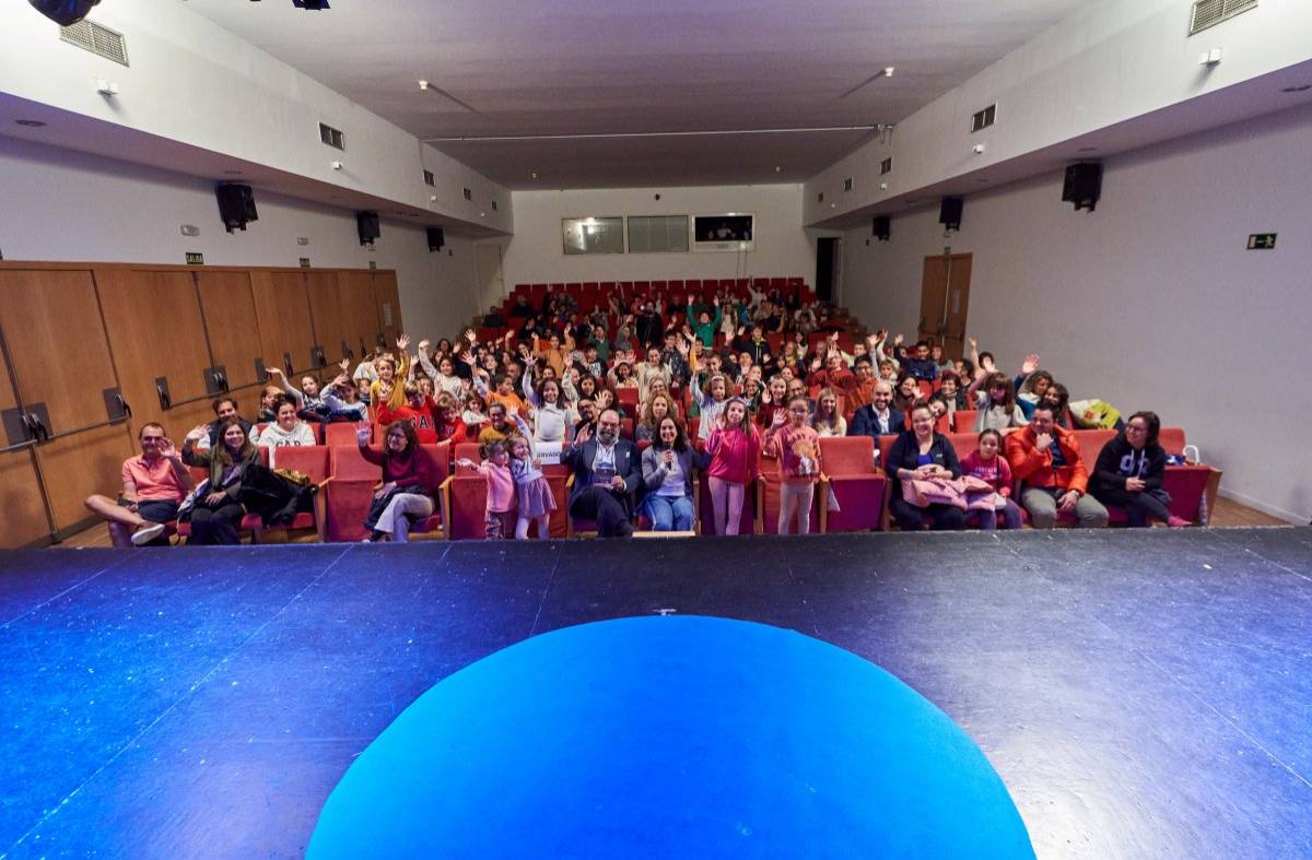 
                                                    Encuentro de los participantes de la sexta edición del 'Pasaporte lector' de Villanueva de la Cañada