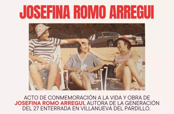Villanueva del Pardillo acoge un acto homenaje a Josefina Romo Arregui, autora de la Generación del 27