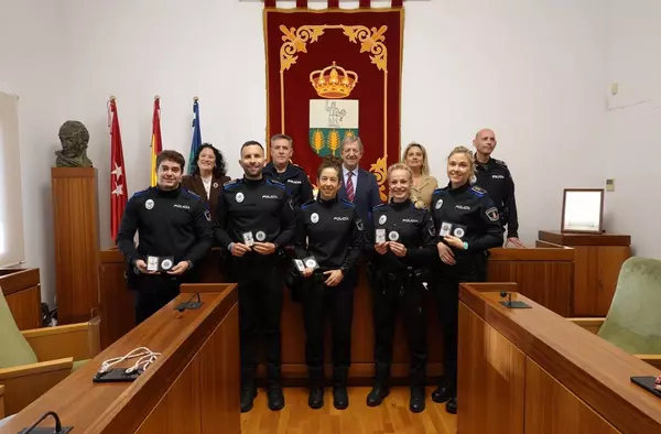 La Policía Local de Villanueva de la Cañada incorpora cinco agentes a su plantilla 