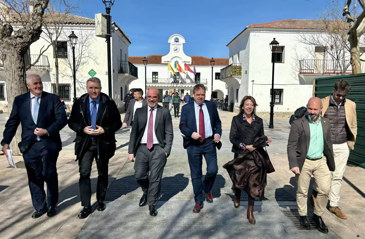 El Delegado del Gobierno en Madrid analiza los datos de seguridad de Villanueva del Pardillo