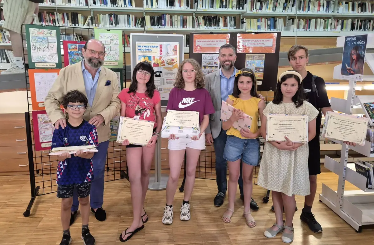 Entrega de premios del III Concurso de Cómic de Villanueva de la Cañada