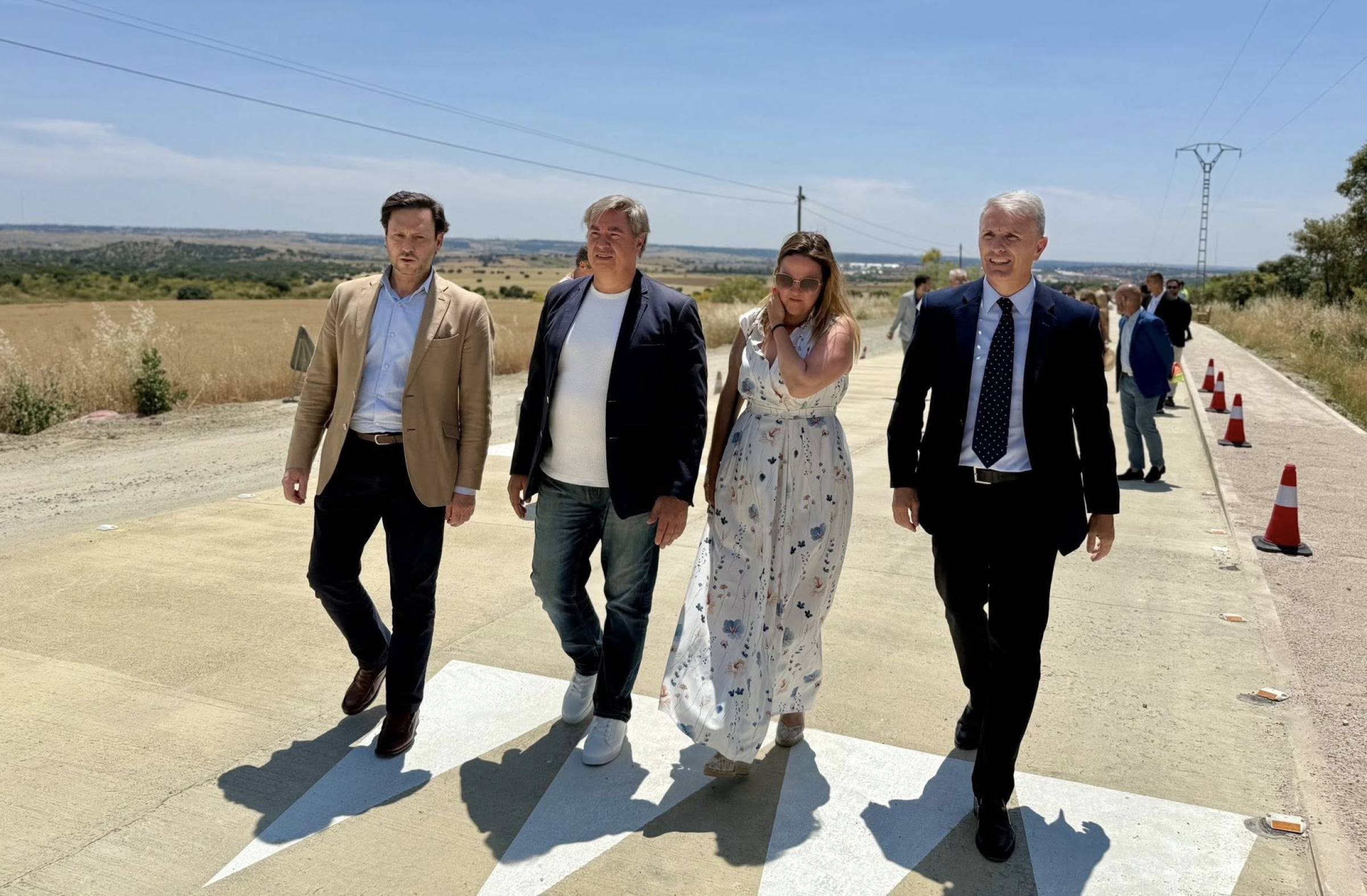 Finalizada la reforma del acceso entre Villanueva del Pardillo y Las Cuestas