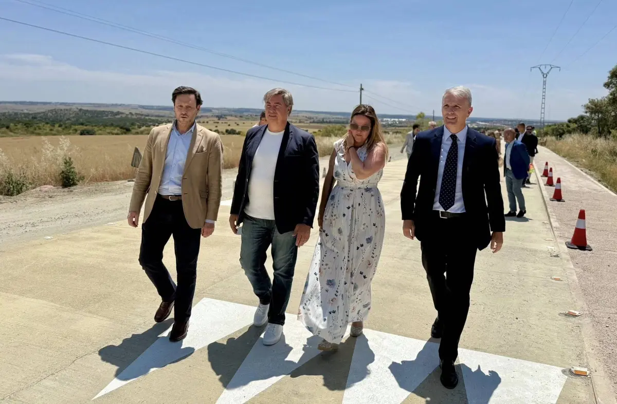 Finalizada la reforma del acceso entre Villanueva del Pardillo y Las Cuestas