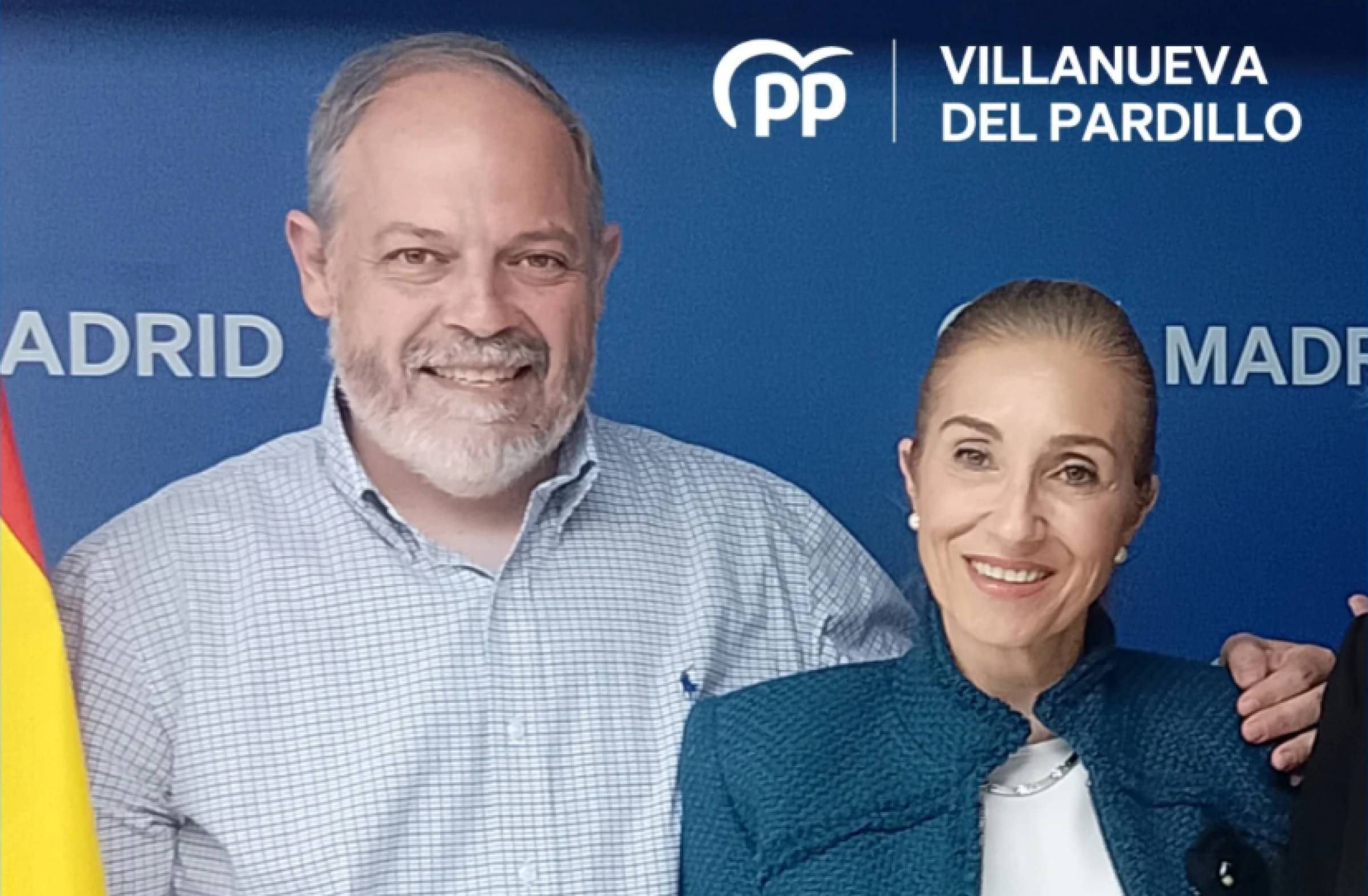
                                                    Dimiten Justo Sanz y Ana Calero, concejales del PP en Villanueva del Pardillo