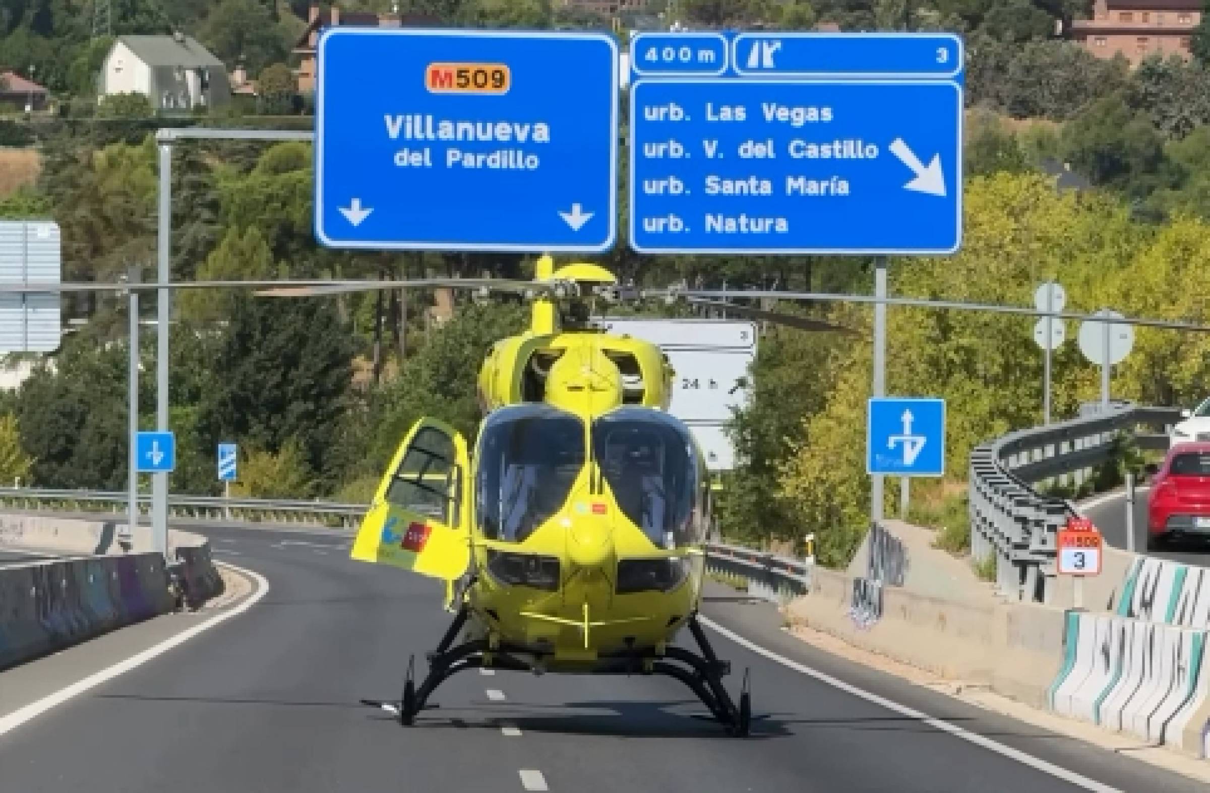 Tragedia en la M-509: Fallece una mujer de 45 años en un accidente de tráfico a la altura de Las Rozas