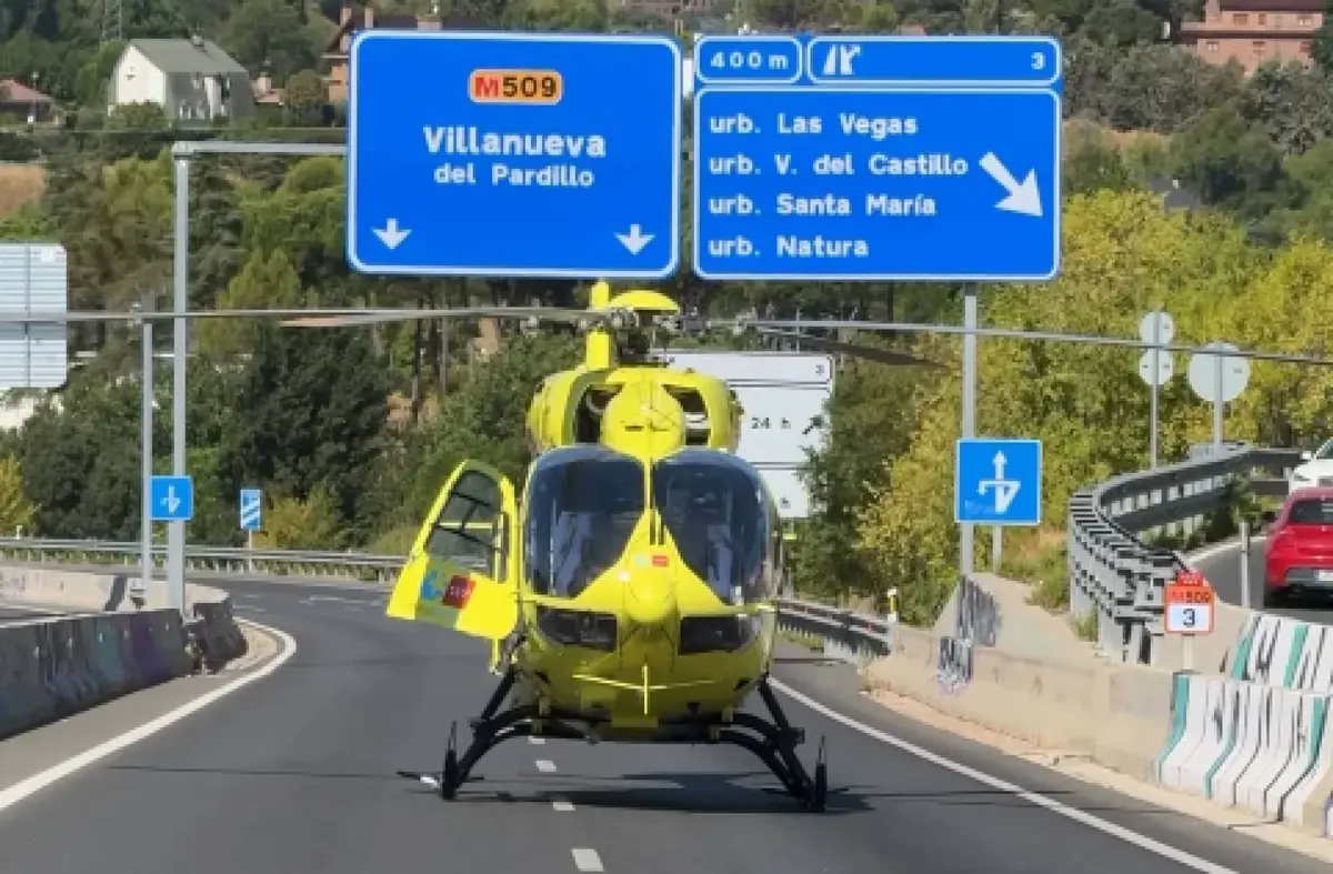 Tragedia en la M-509: Fallece una mujer de 45 años en un accidente de tráfico a la altura de Las Rozas