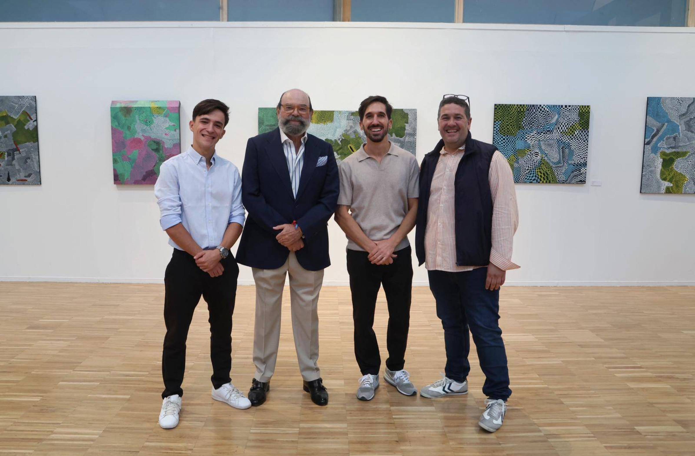 
                                                    Tres jóvenes artistas de Villanueva de la Cañada exponen en el C. C. La Despernada