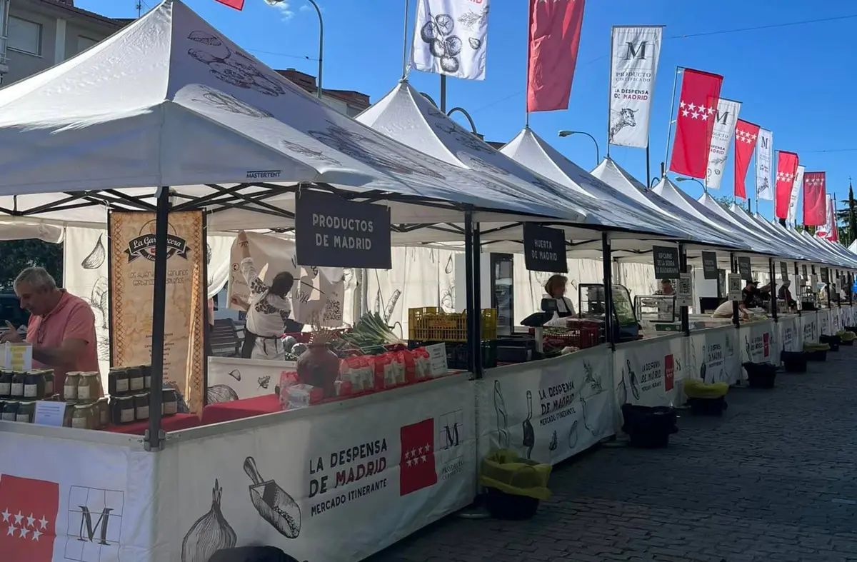 El Mercado ‘La Despensa de Madrid’ vuelve a Villanueva de la Cañada con productos agroalimentarios y ecológicos de la región