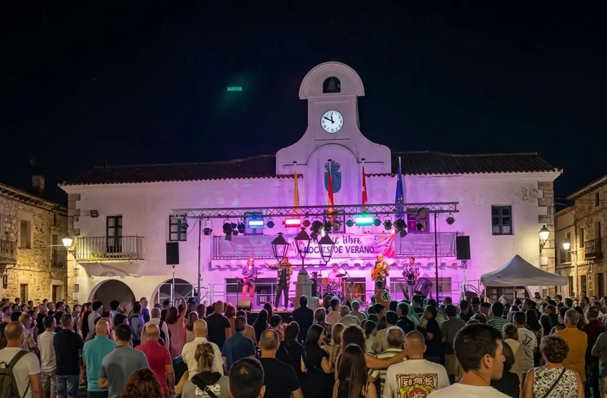 Vuelven las 'Noches de Verano' a Villanueva del Pardillo: conciertos, danza y flamenco gratis en la Plaza Mayor