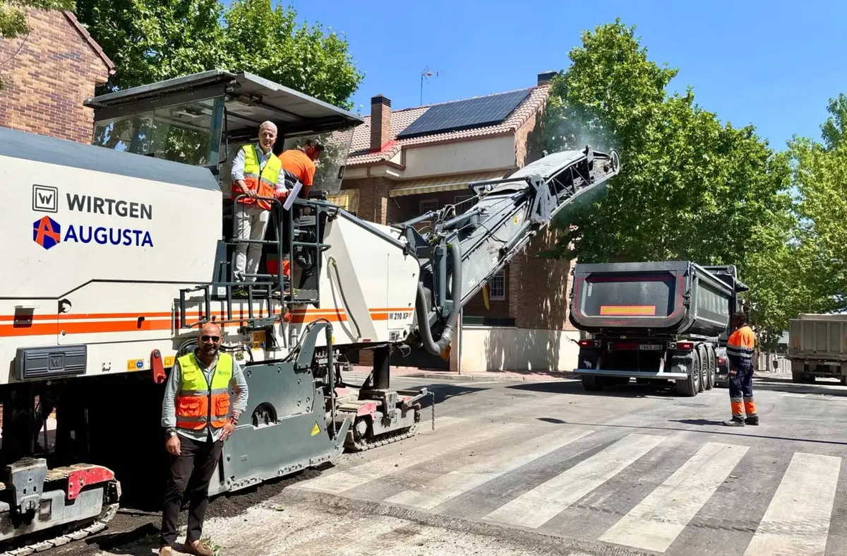 Villanueva del Pardillo pone en marcha un nuevo Plan Asfalto con la renovación de más de 70.000 metros cuadrados de calles