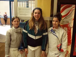 Nicole Semprún es bronce en el Campeonato de Esgrima de Madrid M-15