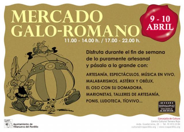 Mercado Galo-Romano en Villanueva del Pardillo, sábado 9 y domingo 10 de 2011