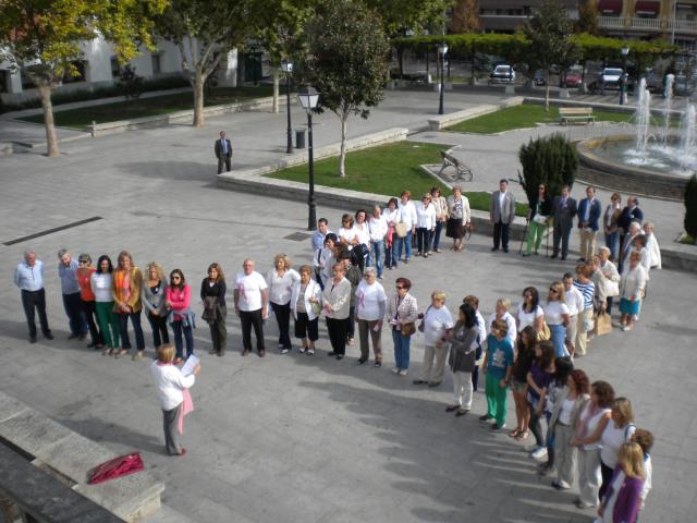 Lazo Humano en el Día Mundial contra el Cáncer de Mama