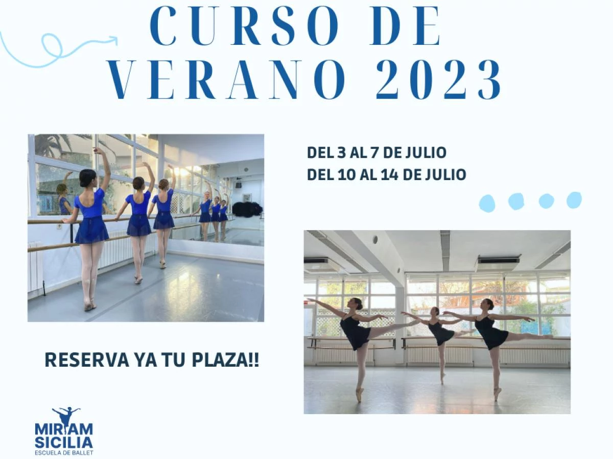Curso de verano 2023 - Ballet Clásico