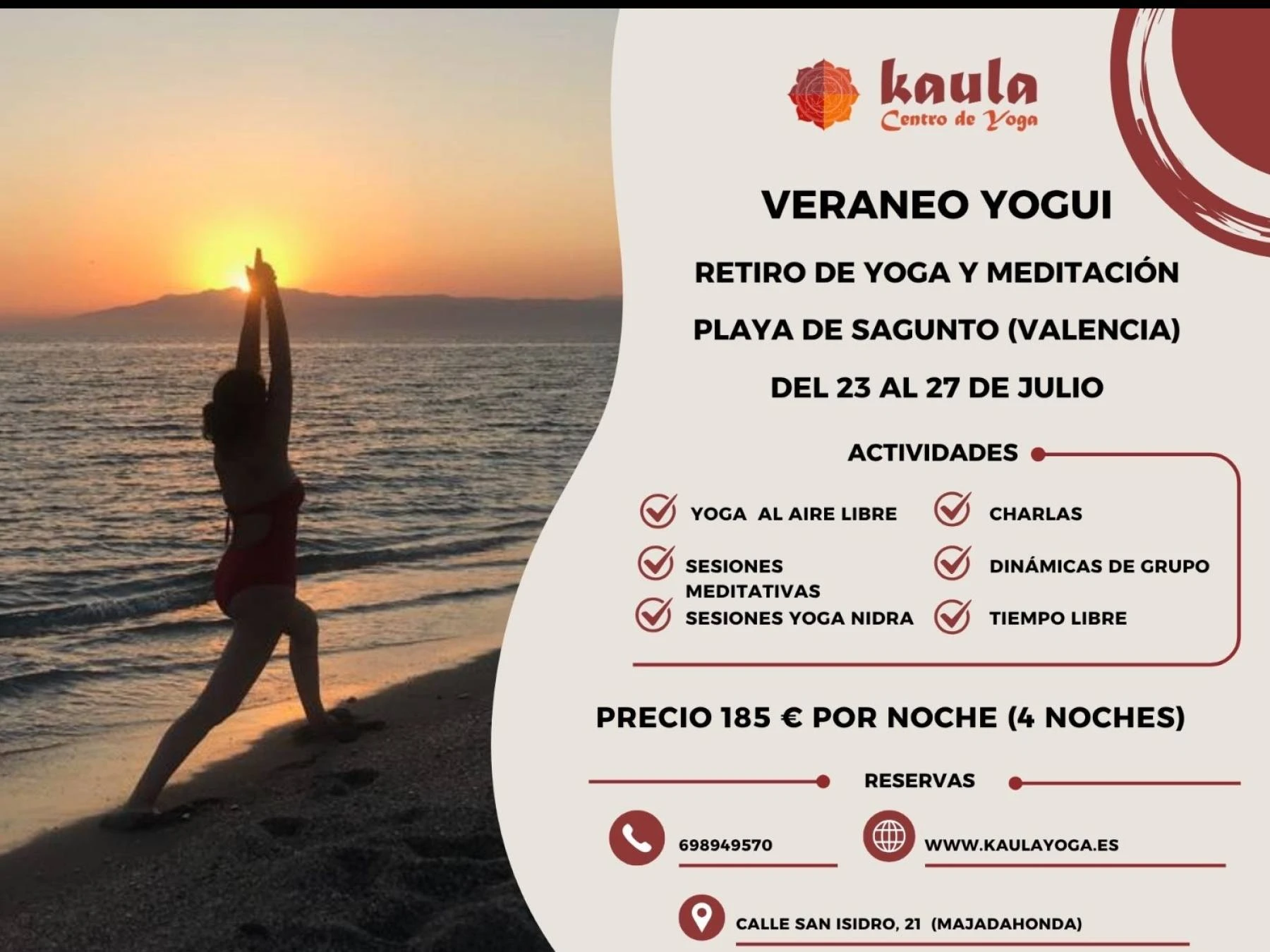 Veraneo Yogui ¡Decídete ya y anímate a venir!
