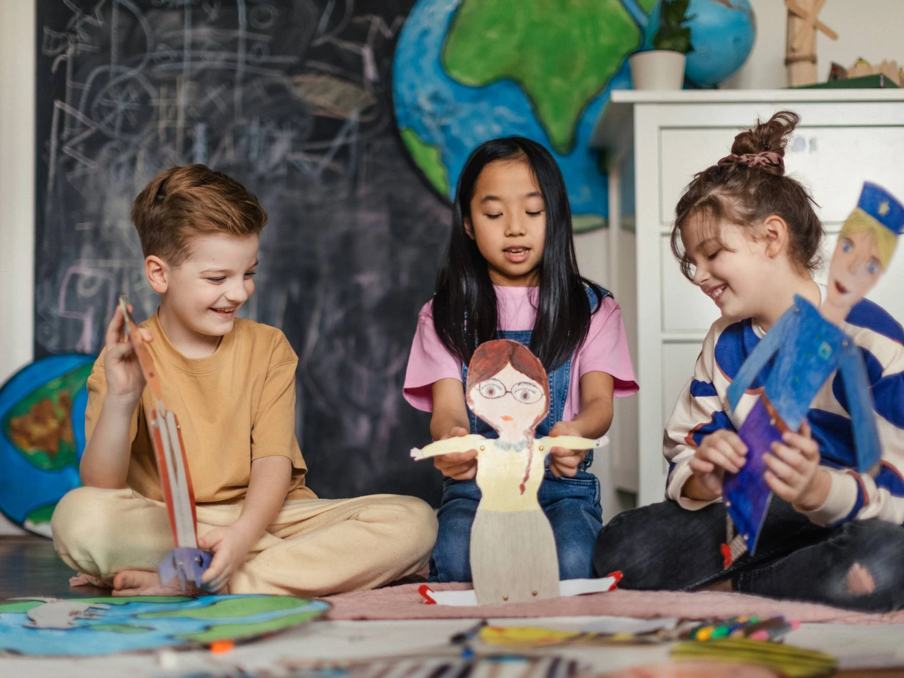 Cuentacuentos y manualidad en inglés