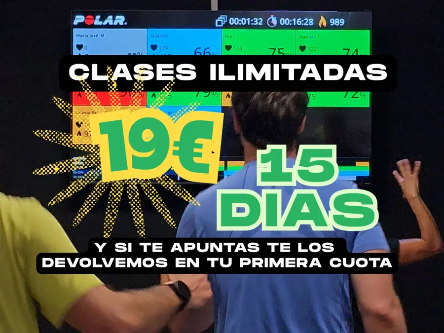 RETO VERANO UNIT: 15 días clases ilimitadas a sólo 19€ !!!