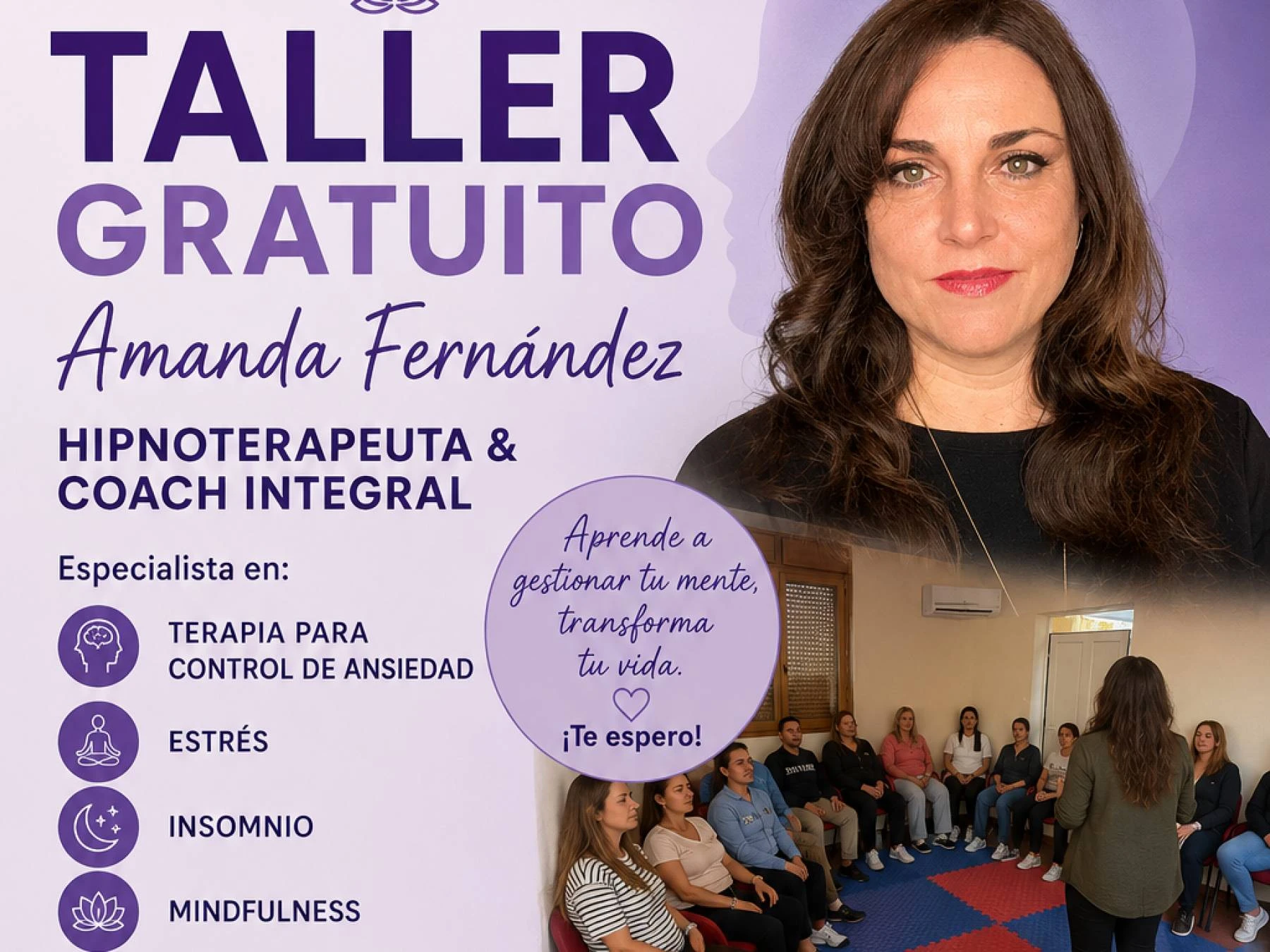 TALLER GRATUITO HIPNOSIS & MINDFULNESS